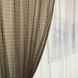 Тюль-сітка штори Кавові, комплект готових пошитих гардин на тасьмі, інтренет магазин штор Хмельницький 1215043285 фото 7