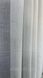 Готові гардини, сучасні тюлі, тюлі в дитячу кімнату, гардини для залу Білий з срібною ниткою (T-L-S-4) 1939462992 фото 3
