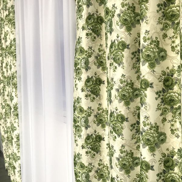Сучасні штори в спальню, атласні штори, штори у вітальню Зелені (SH-631-4) 1256547665 фото