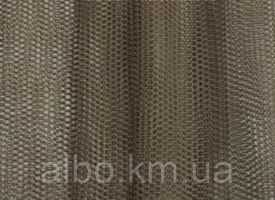 Гарний тюль сітка коричневого кольору на метраж, висота 3 м (BALPETEGI-3) 1259311525 фото