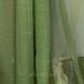 Тюль омбре з льону на метраж зелений, висота 2,8м (881-24) 1864622383 фото 2