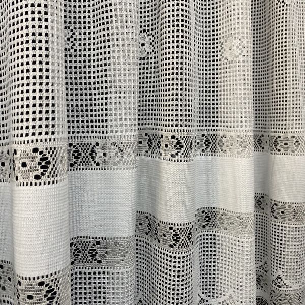 Коротка тюль сітка ALBO 300x170 cm Біла (KU-138-3-17) KU-138-3-17 фото