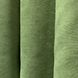Шторна однотонна метраж, мікровелюр, колір зелений, висота 3 м (Petek-586) 1525942934 фото 4