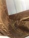 Шторна жакардова тканина з ефектом битого скла, коричневого кольору, висота 2,8м (C17-1) 1656444411 фото 4