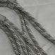 Магніти-підхвати для штор, овальні з декором (FU-MK) Біло-сірий FU-MK-6 фото 4