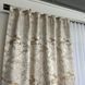 Мраморные жаккардовые шторы ALBO серо-золотистые 150&times;270 см, комплект 2 шт. (SH-D28-1) SH-D28-1 фото 4