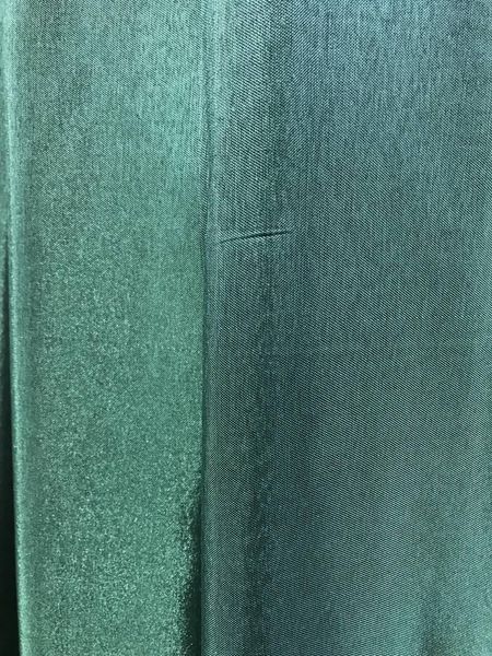 Ткань жакардовая на метраж темно-зелёного цвета, высота 2,8м (С36-16) 1590576286 фото