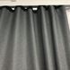 Комплект штор із льону блекаут 150x270 cm (2 шт) ALBO Темно-сірі (SH-M5-12) SH-M5-12 фото 6