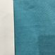 Шторна тканина мікровелюр на метраж, колір Бірюзовий, висота 3 м (Petek-100) 1525052483 фото 5