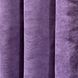 Тканина для штор на метраж, однотонний мікровелюр, колір фіолетовий, висота 3 м (Petek-98) 1525954682 фото 2