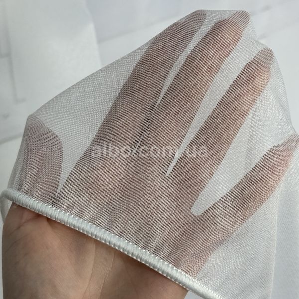Ніжний тюль з батисту білий на метраж, висота 2.8 м (T-batist) T-batist фото