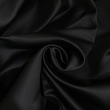 Матова Тканина атлас blackout Чорний, висота 3м (M30-44) M30-44 фото