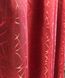 Шторна жакардова тканина з ефектом битого скла, бордового кольору, висота 2,8м (C17-20) 1647954702 фото 1