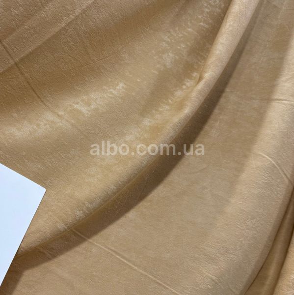 Шторна тканина софт велюр, золотистого кольору, висота 3м (SOFT-194) SOFT-194 фото