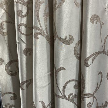 Жаккардовая ткань в светло бежевом цвете, высота 2,8 м (M32-1) M32-1 фото