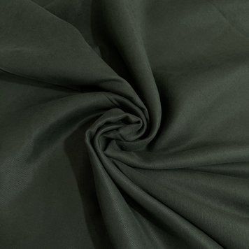 Шторная однотонная ткань микровелюр высота 3 метра, темно Зеленый (Petek-589) Petek-589 фото