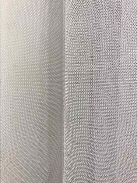Тюль фатиновая на метраж, цвет белый и крем, высота 2,8м (F-W) 1451352011 фото