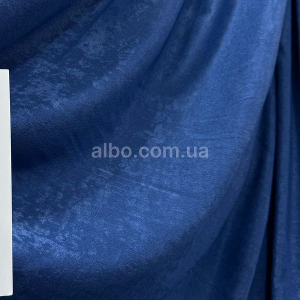 Шторна тканина софт велюр, синього кольору, висота 3м (SOFT-2021) SOFT-2021 фото