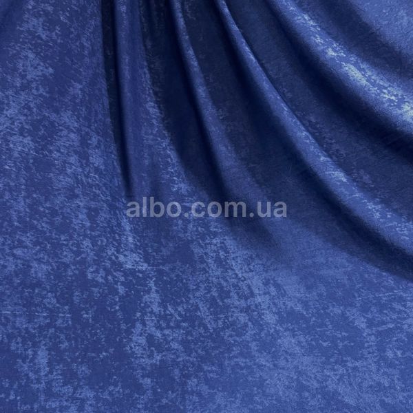 Шторна тканина софт велюр, синього кольору, висота 3м (SOFT-2021) SOFT-2021 фото