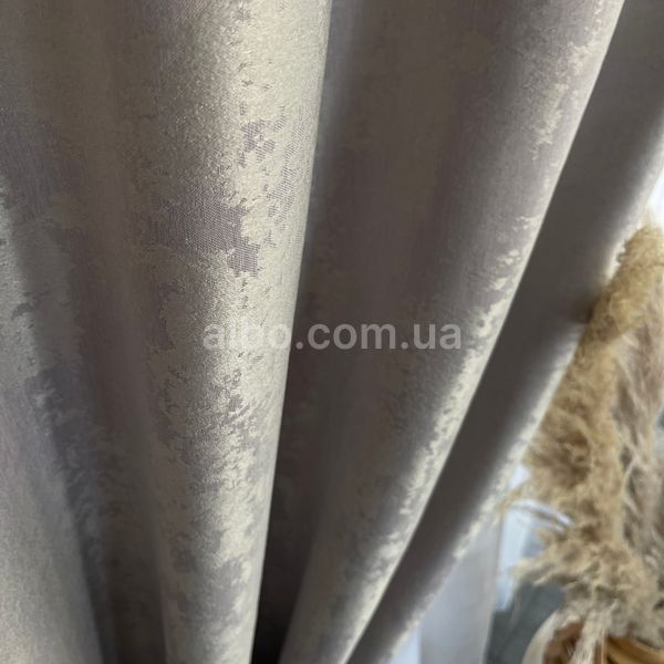 Серые однотонные шторы мрамор готовые ALBO (SH-M23-2) SH-M23-2 фото