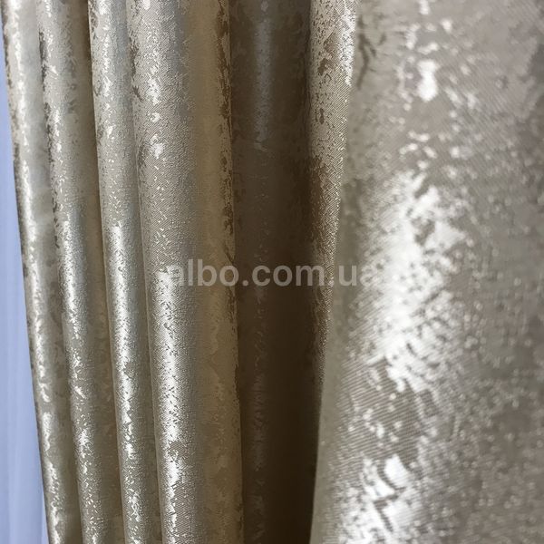 Современные шторы в спальню, шторы однотонные, шторы на кухню ALBO Бежевые (SH-C33-1) SH-C33-1 фото