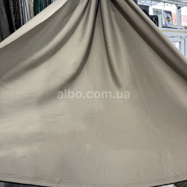 Матова атласна тканина бежевого кольору (M61-5) M61-5 фото