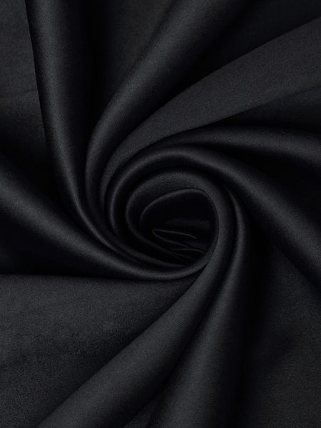 Ткань атлас blackout на метраж, цвет Черный, высота 3 м.(VR-026) 1583981768 фото