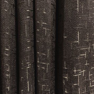 Шторна тканина блекаут мішковина кольору мокко, висота 2,8м (M22-14) M22-14 фото