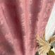 Жаккардовые мраморные шторы розового цвета с белым жакардовым тюлем ALBO (SHTL-M23-13) SHTL-M23-13 фото 8