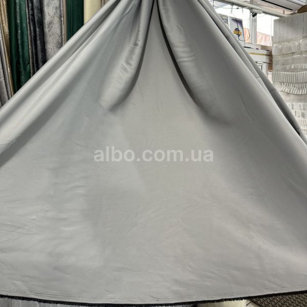 Матова атласна тканина світло-сірого кольору (M61-8) M61-8 фото