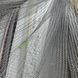 Ткань сетка для тюля серая, высота 2.8м (108-6)