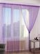 Нитяные шторы однотонные Фиолетовые 300x280 cm ALBO(NO-18) 1609083166 фото 1