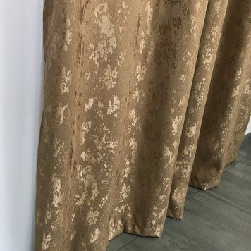 Готовые шторы из мрамора Кофейного цвета (SH-M19n-10) SH-M19n-10 фото