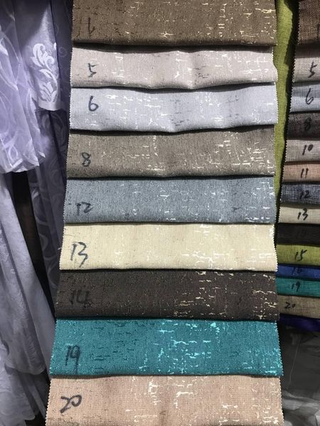 Мармурова шторна тканина сіро-коричневого кольору, висота 2.8 м (M21-8) 1532890100 фото