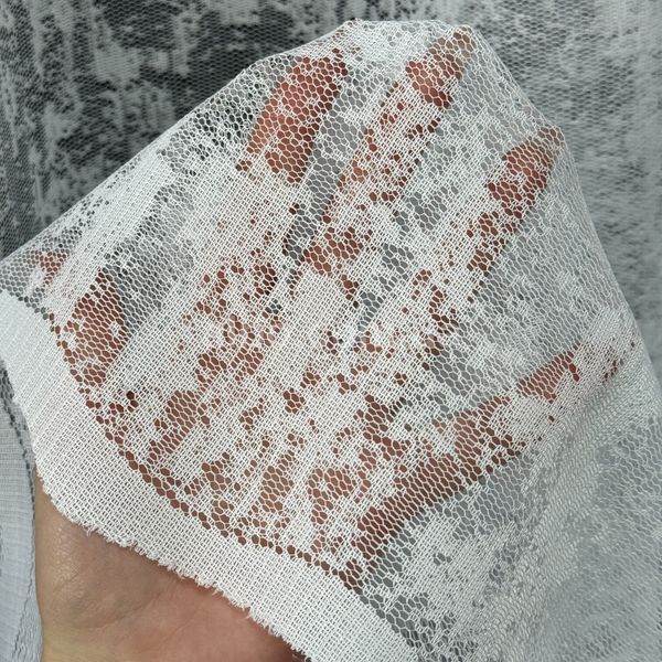 Жаккардовий тюль на метраж білий, висота 2.8м (151) 151-5 фото
