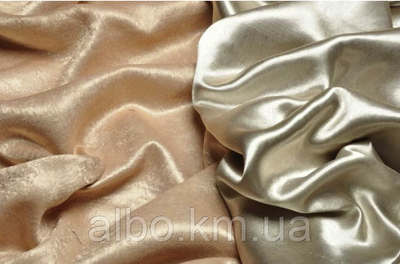 Щільна шторна тканина велюр блекаут софт кольору пудра, висота 2.8 м на метраж (250-3) 1526090458 фото