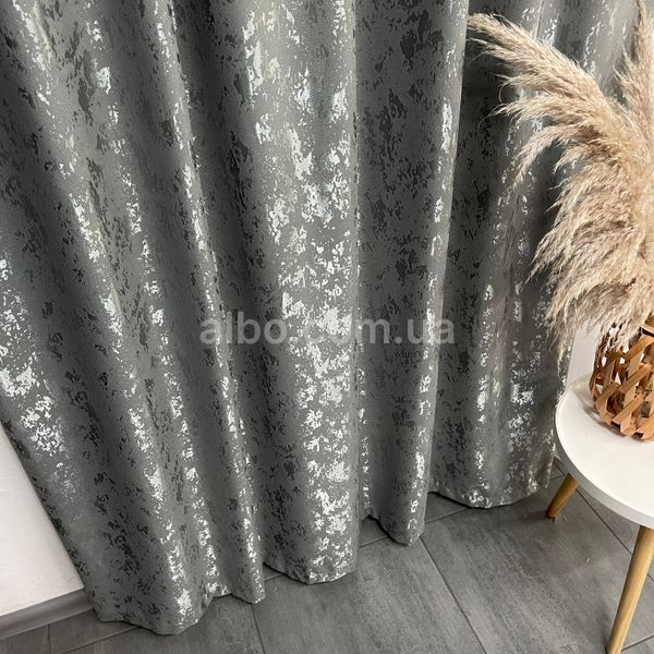Готовые шторы из мрамора, Графитового цвета (SH-M19-21) SH-M19-21 фото