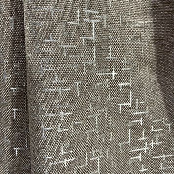 Шторна тканина блекаут мішковина кольору пісок, висота 2,8м (M22-20) M22-20 фото